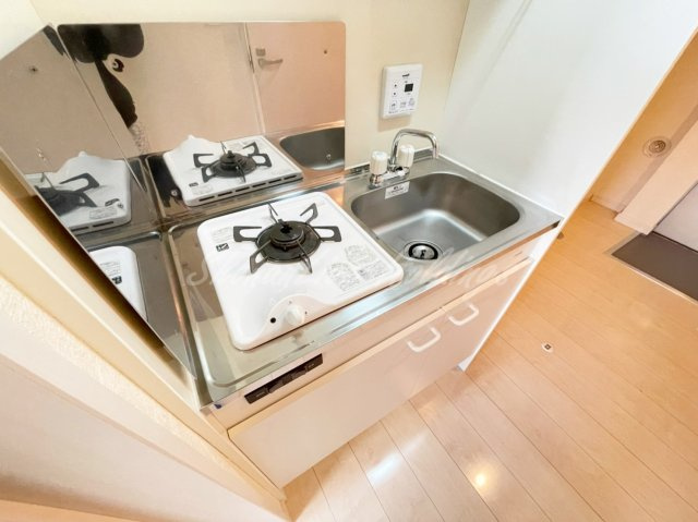 セレーノ金沢八景のキッチン|一口ガスコンロキッチン