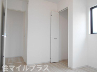 【洋室】 | 郡山市大槻町針生金畑新築一戸建て2棟 | 個人の部屋や寝室として使える洋室です