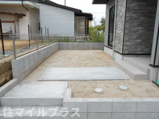 【庭】 | 郡山市大槻町針生金畑新築一戸建て2棟 | お庭でゆったりと過ごせます