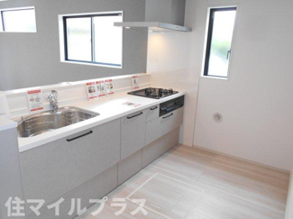 【キッチン】 | 郡山市大槻町針生金畑新築一戸建て2棟 | キッチンでお料理をお楽しみください