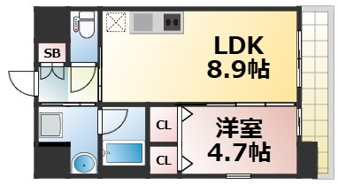 【間取り】 | プレジオ布施ASIAN　仲介手数料無料