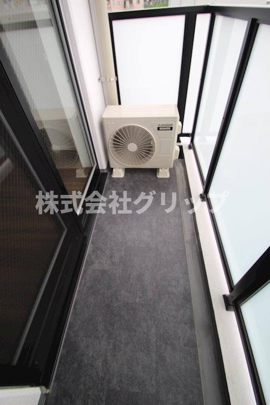 アンベリールマーロ横濱のバルコニー