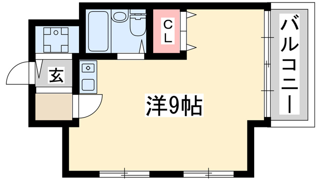 【間取り】 | ミュゼ西淡路
