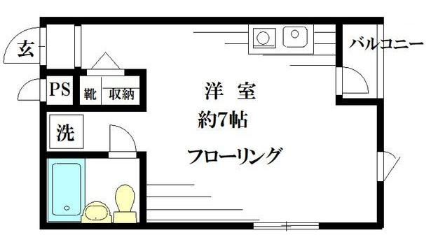 グランド高円寺の間取り|間取りです。