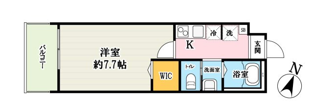 グリーンスカイ蕨の間取り