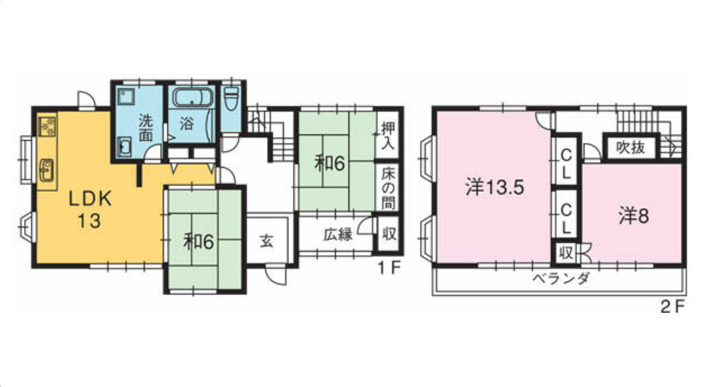 「のびのび過ごせる4LDK」高知市長浜　中古一戸建ての間取り|ライフステージの変化にも柔軟に対応できる4LDK◎