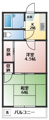 シティーシャトレSYの間取り