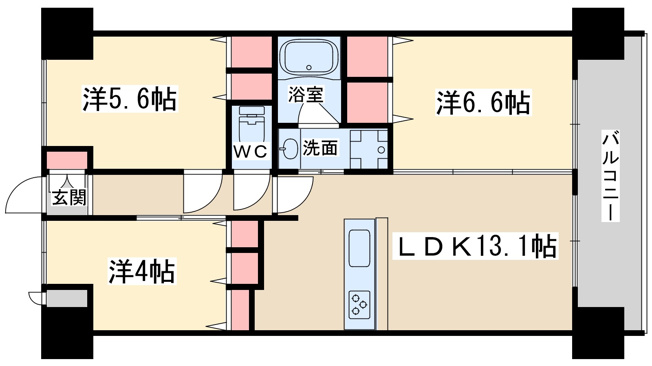 【間取り】 | スプランディッド梅田グランノース