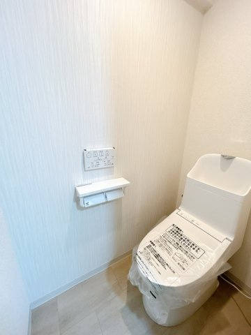 ベルエール宇部文京町のトイレ|新品のトイレです。