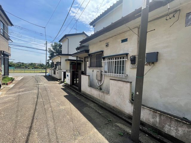 ふじみ野市築地1丁目の前面道路含む現地写真
