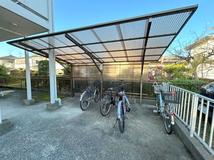 ナリッシュスクエアのその他共用部分|駐輪場です