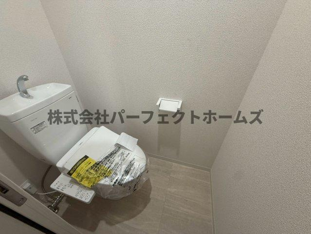ソリティア光善寺のトイレ|コンパクトで使いやすいトイレです