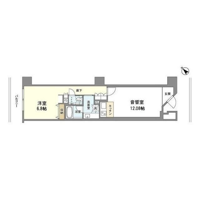 スタイリオ池尻大橋の間取り
