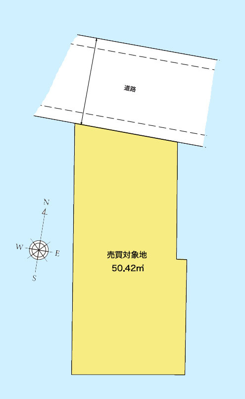 目黒区目黒本町2丁目の土地図|建築条件はございません。お好きなハウスメーカーで建築可能です！