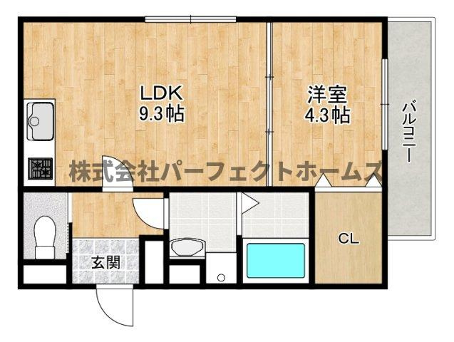 ソリティア光善寺の間取り