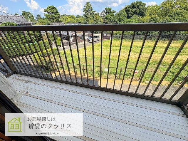 桂久方町リノベ貸家のバルコニー