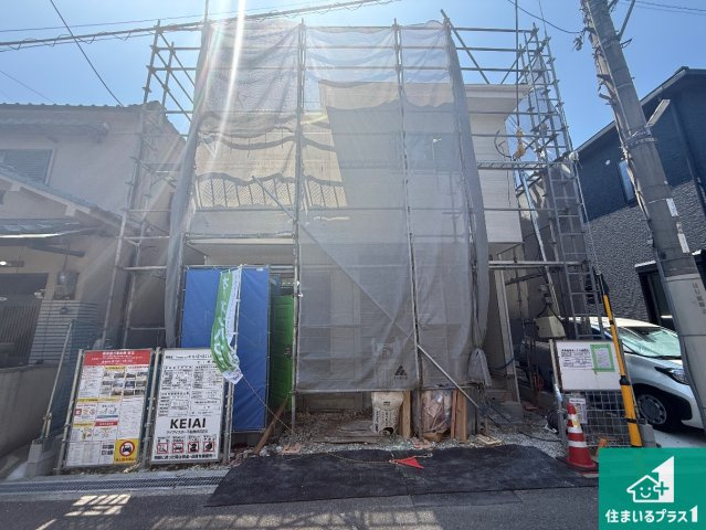 東大阪市若江本町　第1期　新築一戸建ての外観|現在建築中！落ち着いた街並みで新生活を始めることが出来そう！周辺の物件も併せてご紹介させて頂きます！