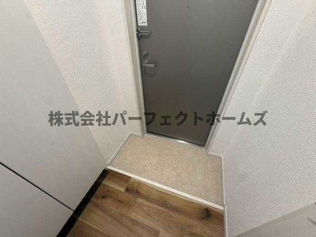 ソリティア光善寺の玄関|シンプルで使いやすい玄関です