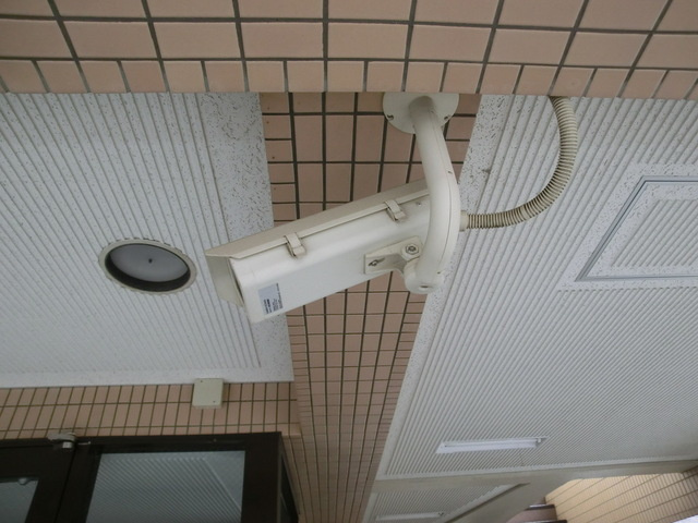 エスポワール新小岩のセキュリティ|防犯カメラ付いてます！！