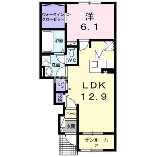 フィア　クレーⅣの間取り