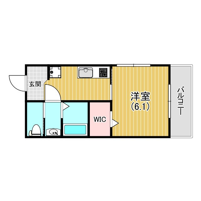 ルシエル城ケ堀の間取り