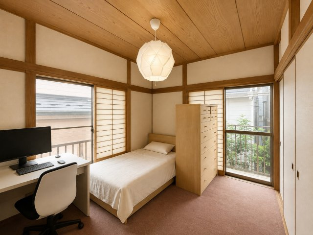 江戸川区南小岩2丁目中古住宅の寝室|居室