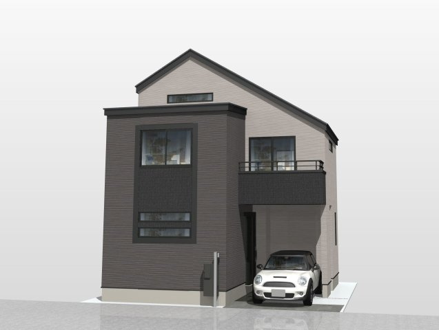 練馬区春日町2丁目 限定1棟の完成予想図|【ZEH水準省エネ住宅　制震ダンパー搭載　高機能な仕様設備のハイクラス邸宅】
「平和台」駅徒歩7分！！
(イラストは図面を基に起こしたもので実際のものとは多少異なる場合がございます)