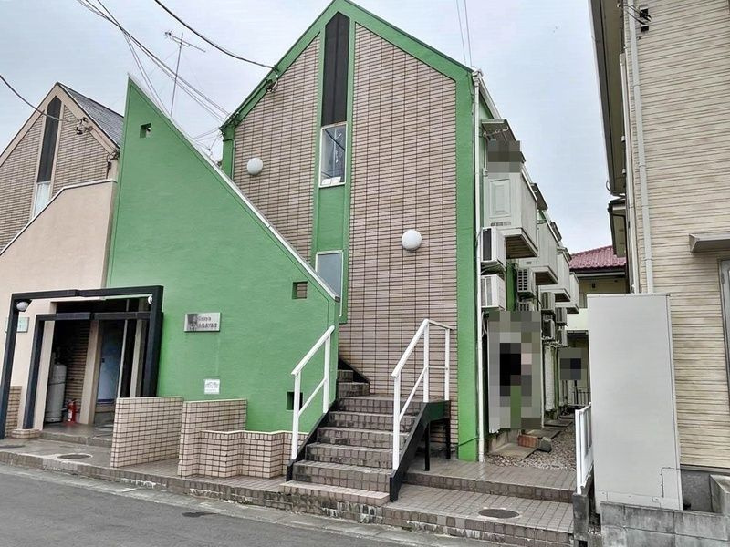 熊谷市久下２丁目のアパートの外観