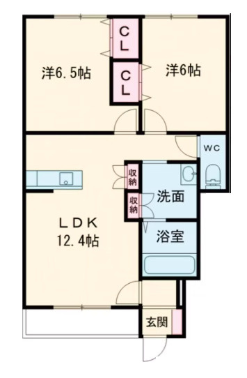 仮）鳥栖市山浦AP 【キャッシュバック対象物件】の間取り