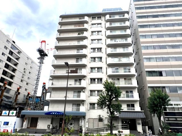 新大阪スカイハイツの外観|外はこのようになっています