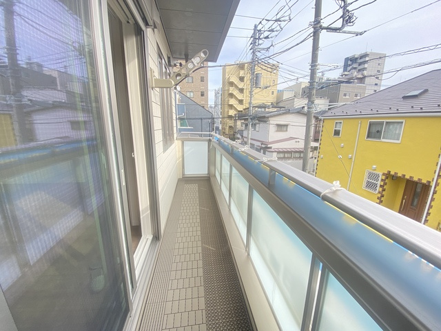 ハイム浦和区のバルコニー