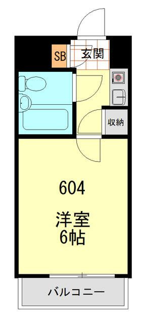 グローリア初穂椎名町の間取り