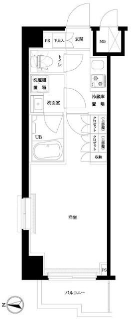 ルーブル横濱江ケ崎町の間取り