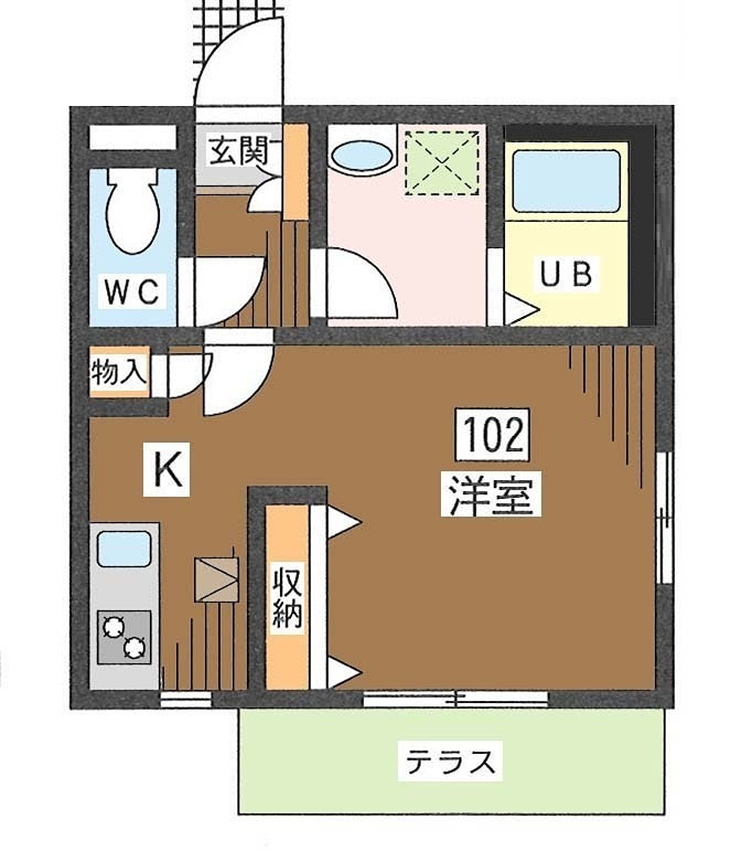 フェリオの間取り