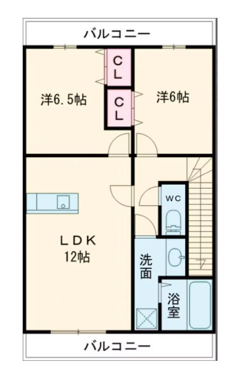 仮）鳥栖市山浦AP 【キャッシュバック対象物件】の間取り