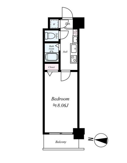 【間取り】 | エンクレスト赤坂壱番館