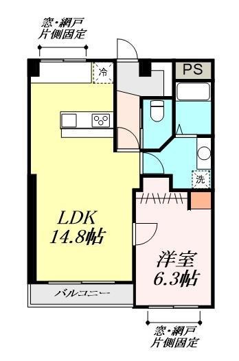 【間取り】 | コーポ山本