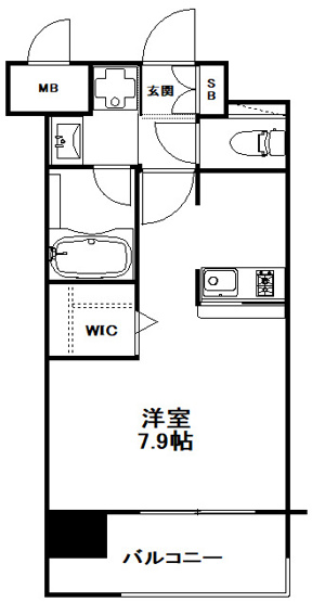 【間取り】 | エンクレスト博多駅南STREET