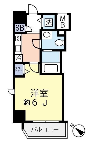 グランヴァン横濱反町の間取り