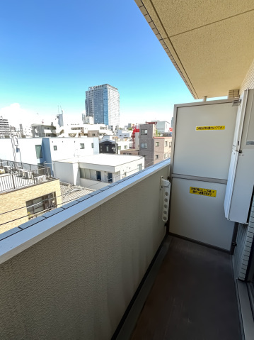 スカイコート錦糸町のバルコニー