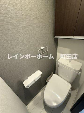 ベイルームルナ橋本※初期費用分割後払いサービス利用可能物件のトイレ|同施工会社参考写真