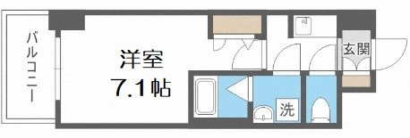 【間取り】 | S-RESIDENCE大阪九条NORTH