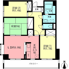 セルバパークの間取り