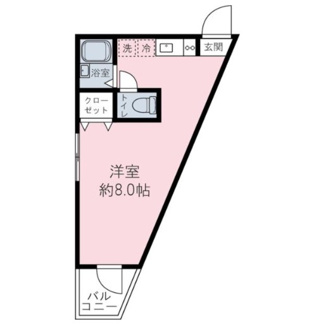 【間取り】 | ラルク　アン　デエス | 間取りです。