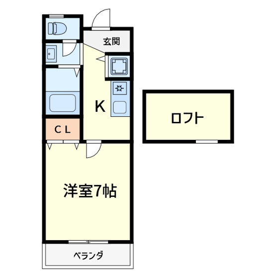 【間取り】 | リーフジャルダン総持寺駅前