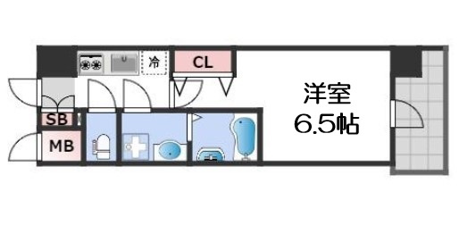 【間取り】 | エスリードレジデンス大阪難波