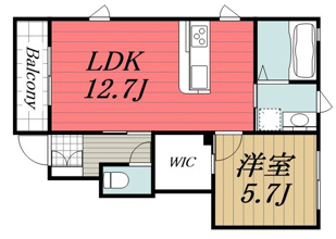 【間取り】 | エールストヴィラ　G