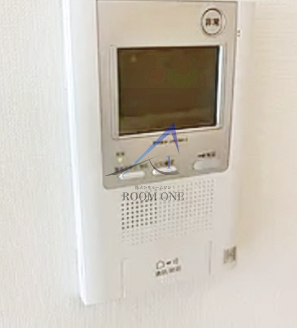 エミネンス高輪台のセキュリティ|モニター付きインターホンです。