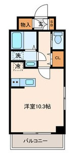 モンリッシュⅡ			の間取り|間取りです。