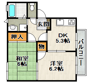 パークヴィレッジの間取り